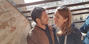 Marco and I in Seville, Spain.