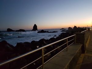 Sunset in Aci Castello, Catania, Sicily